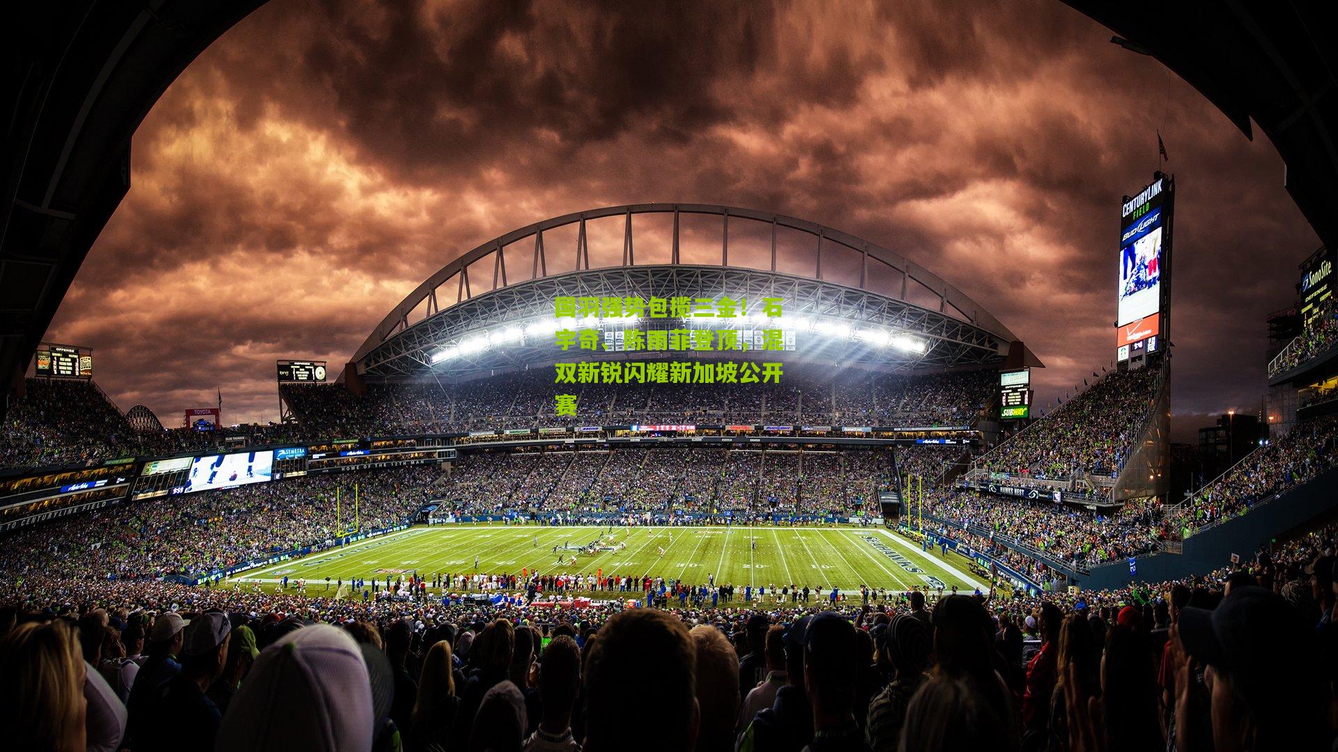 国羽强势包揽三金!石宇奇、陈雨菲登顶,混双新锐闪耀新加坡公开赛